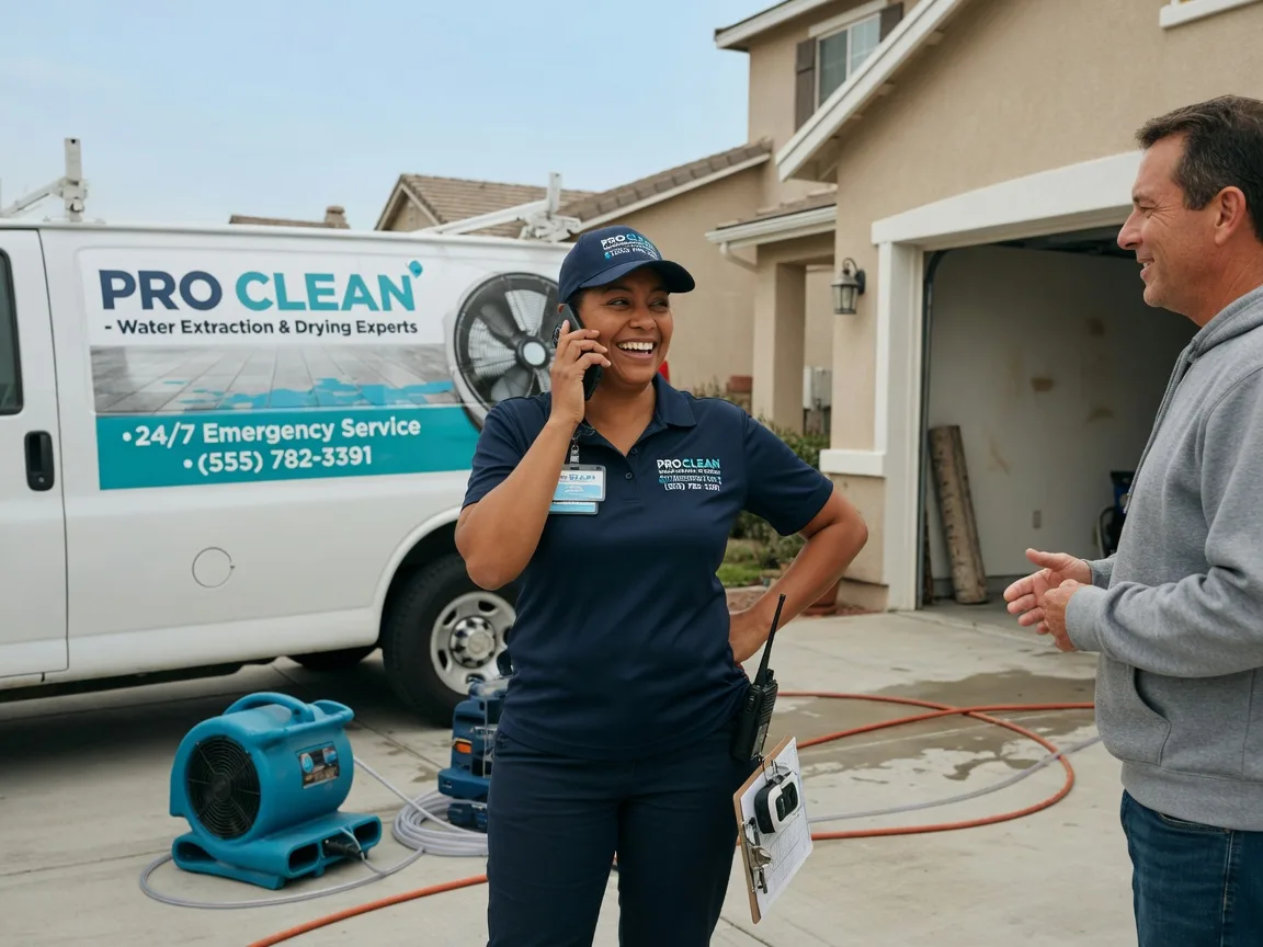 Water Extraction & Drying Galt, CA FAQs